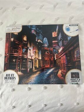 Harry Potter Diagon Alley Art by Numbers Paint Kit